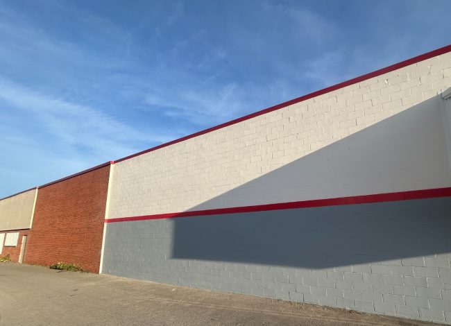 Columbus Commercial Exterior Repainting Project other side of building after photo