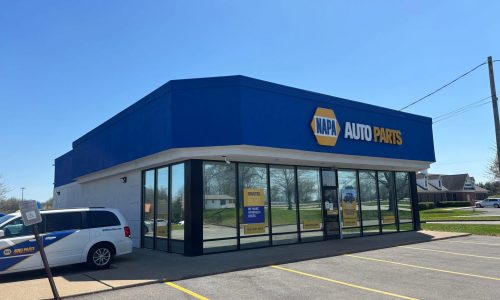 NAPA Auto Parts Paint Job