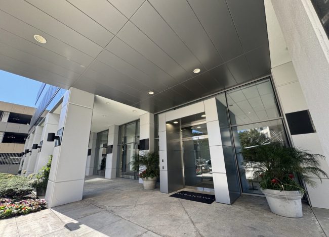 Commercial Office Building Walkways - After